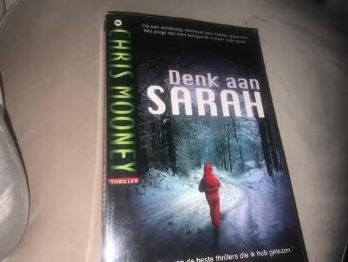 denk aan sarah, Boeken, Ophalen of Verzenden, Zo goed als nieuw