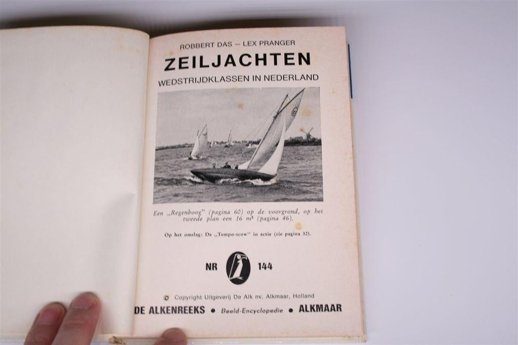 Zeiljachten — Wedstrijdklassen NL — Alkenreeks Nr. 144, 1967, Boeken, Ophalen of Verzenden, Gelezen, Watersport en Hengelsport