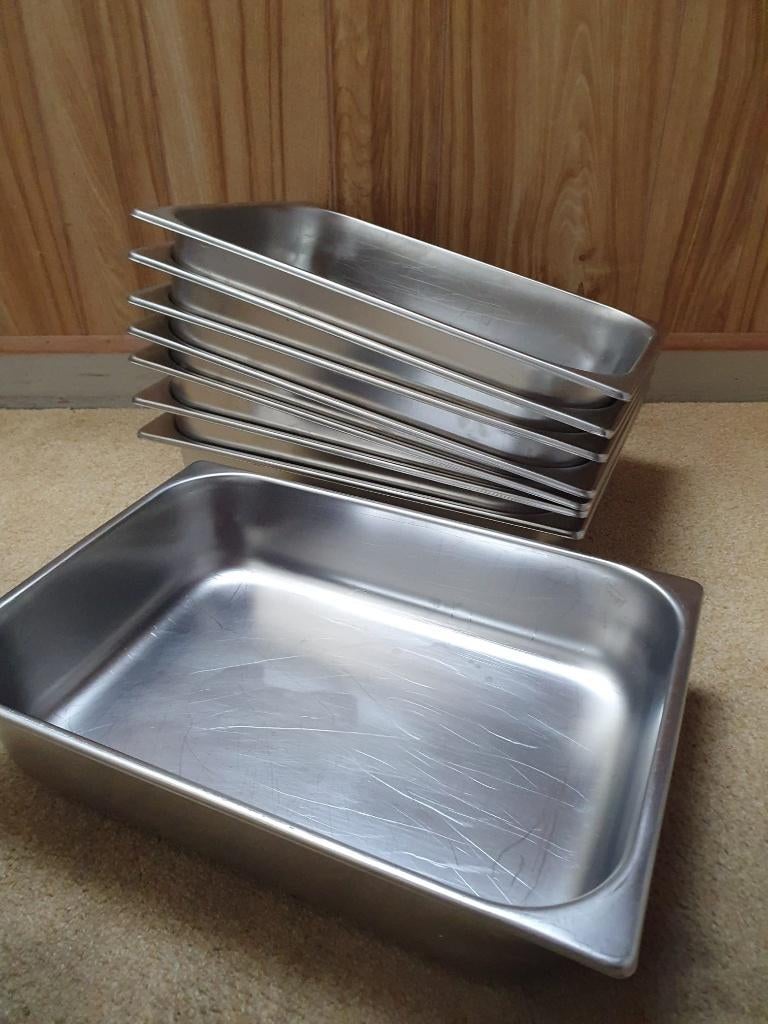 IJsbakken 5 liter RVS, Ophalen, Zo goed als nieuw