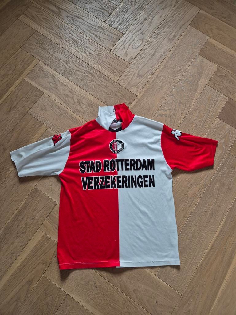 Feyenoord Thuisshirt 2001-2002 UEFA Cup Winnaar Maat M, Kappa, Maat 48/50 (M), Ophalen of Verzenden, Gedragen