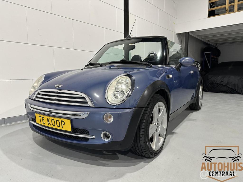 Mini Cabrio 1.6 Cooper Chili*NwAPK*Leder*Elekramen/Kap*Stoel, Auto's, Mini, Bedrijf, Te koop, Cabrio, ABS, Airbags, Airconditioning