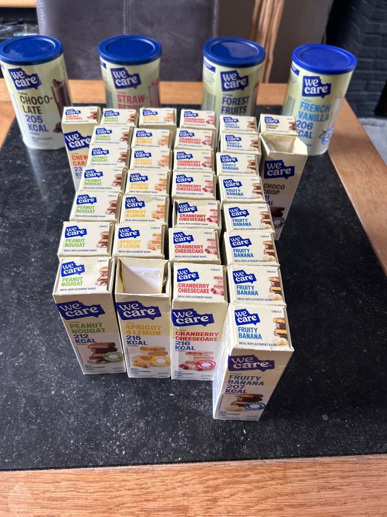 We Care Maaltijdvervangers - Diverse Smaken en Soorten, Ophalen of Verzenden, Nieuw
