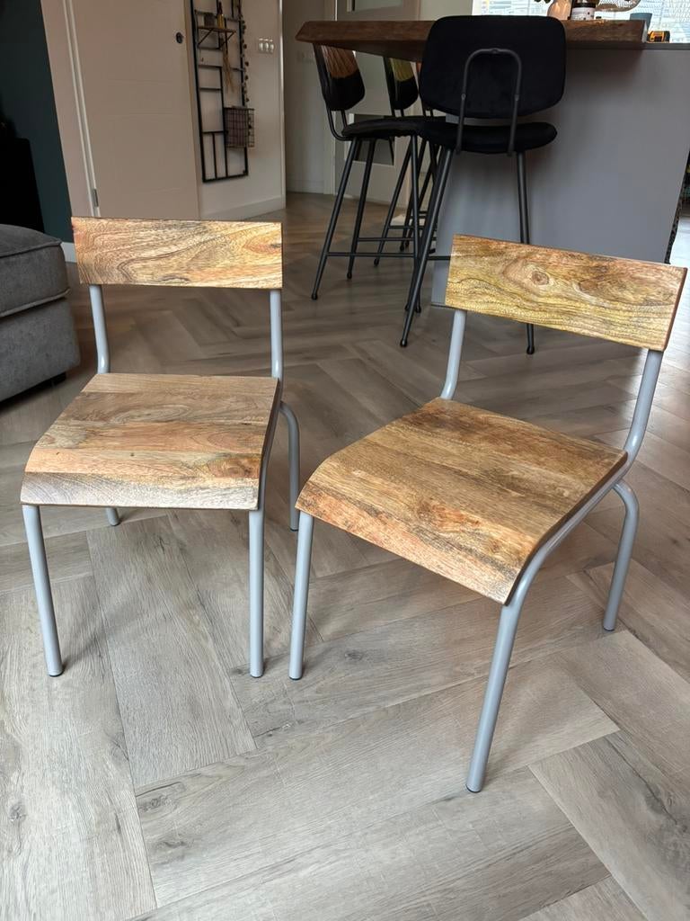 Stoel vintage kind (2 stuks van KidsDepot), Ophalen, Zo goed als nieuw, Overige typen