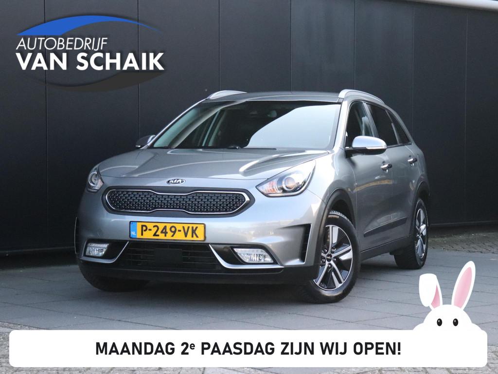 Kia Niro 1.6 GDi Hybrid DynamicPlusLine | CAMERA | NAVI | AP, Stof, Gebruikt, Euro 6, 2 kWh