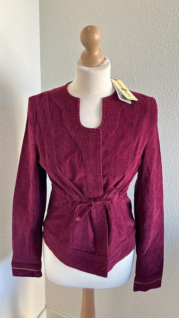 Surkana maat XL Nieuw paars corduroy jack 1380, Surkana, Surkana, Paars, Maat 46/48 (XL) of groter