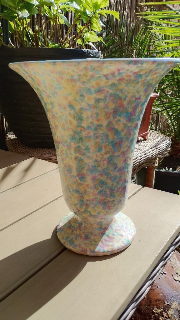 Vintage Scheurich West Germany keramiek vaas, Antiek en Kunst, Antiek | Keramiek en Aardewerk, Ophalen of Verzenden