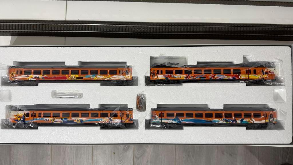 Marklin 37422 4-delige Koploper Olympische spelen, Wisselstroom, Ophalen of Verzenden, NS, Märklin