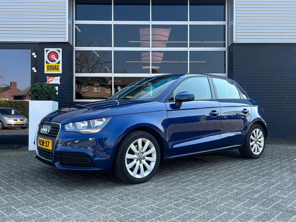 Audi A1 Sportback 1.4 TFSI Attraction Pro Line Automaat, Blu, Euro 5, Stof, Zwart, 4 cilinders