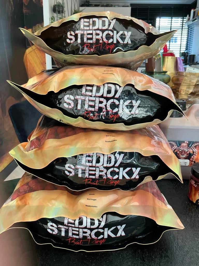 Eddy Sterckx RED ANGEL Boilies, Baitbooster & Pop Ups, Ophalen of Verzenden, Nieuw, Overige typen