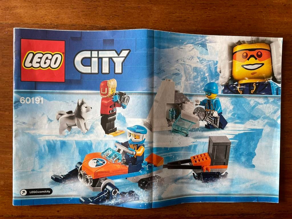 Lego City Poolonderzoekersteam 60191, Kinderen en Baby's, Speelgoed | Duplo en Lego, Ophalen of Verzenden, Zo goed als nieuw