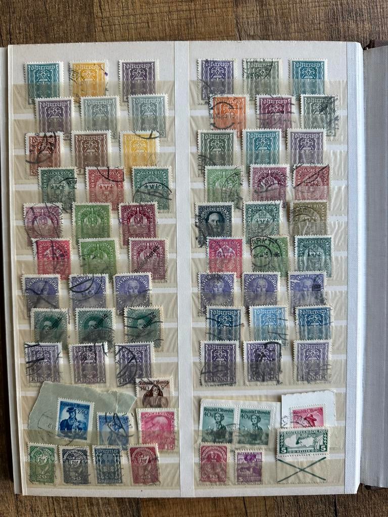 Album oud Oostenrijk, Verzenden, Buitenland