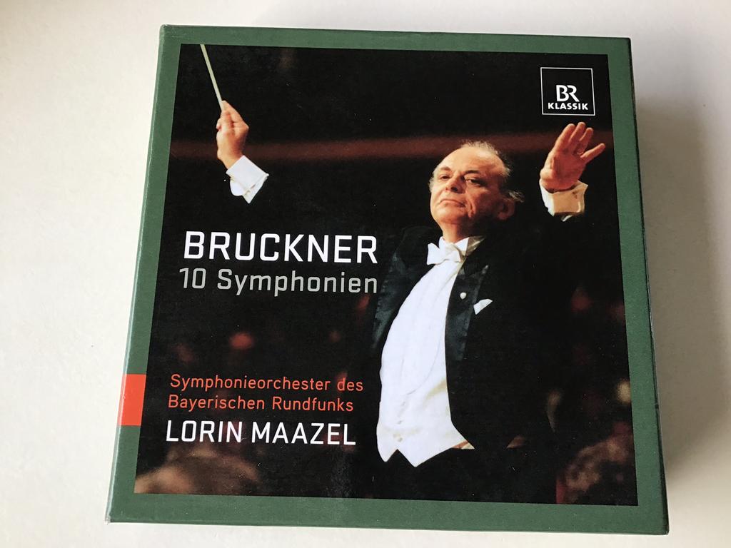 Bruckner 10 Symphonien Lorin Maazel 11CD BOX BR Klassik, Cd's en Dvd's, Cd's | Klassiek, Ophalen of Verzenden, Romantiek, Zo goed als nieuw
