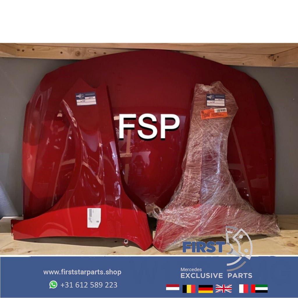 W176 FACELIFT AMG VOORKOP ROOD Mercedes A Klasse 2015-2018 F, Gebruikt, -, Voor, Ophalen of Verzenden