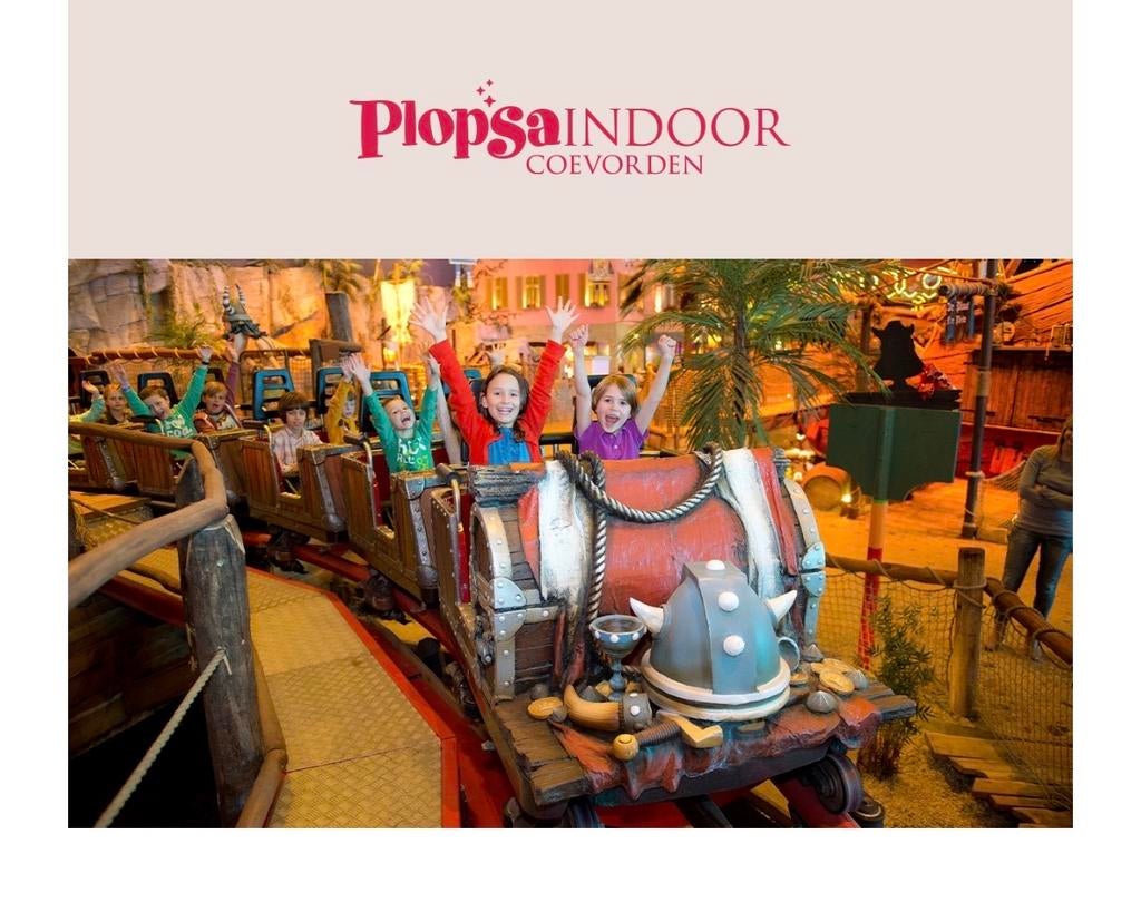 2x Plopsa tickets, Tickets en Kaartjes, Drie personen of meer, Ticket of Toegangskaart