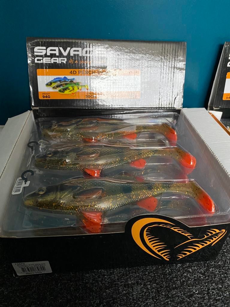 Savage Gear Perch shad 20cm 94gr (3 kleuren), D, Overige typen, Nieuw, Ophalen of Verzenden