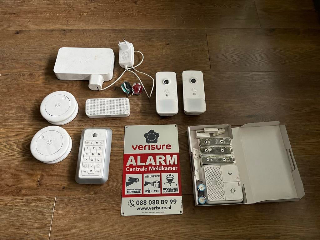 Verisure Alarmsysteem - Compleet pakket, Ophalen of Verzenden, Compleet systeem, Draadloos, Beweging