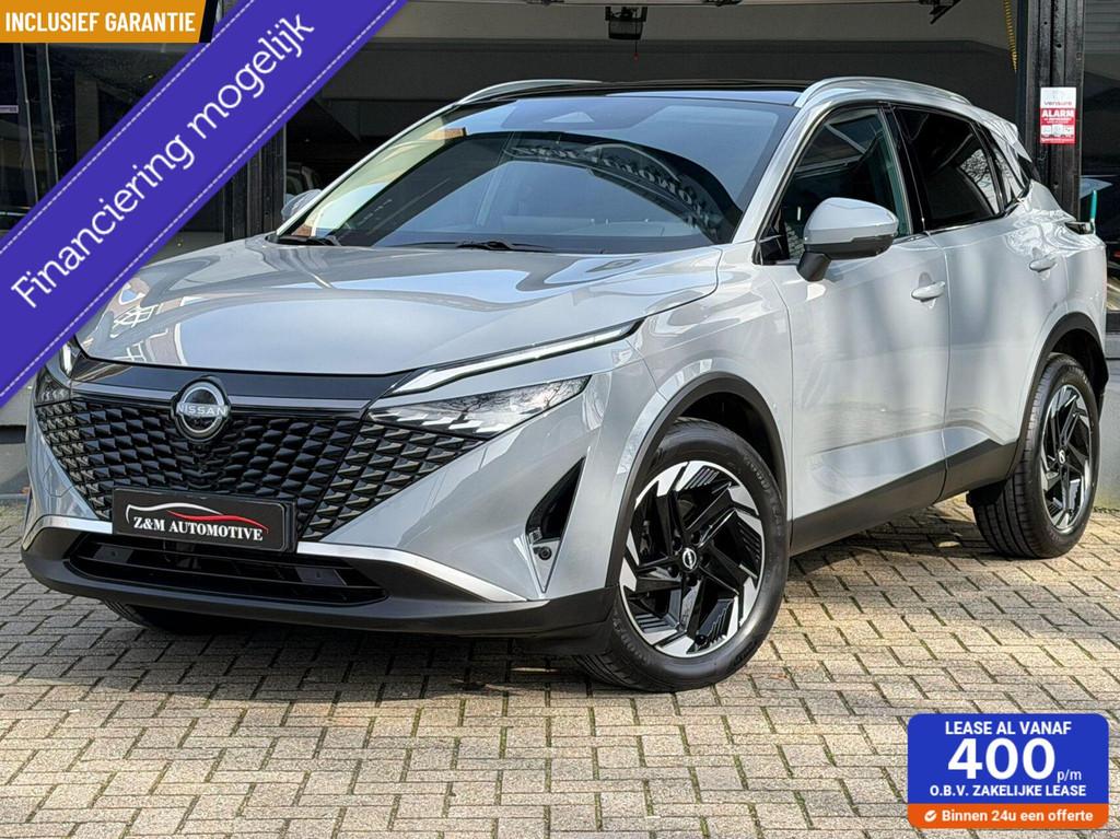 Nissan Qashqai 1.3 N-CONNECTA Aut*Led*Pano*Navi*Acc*360°, Stof, Gebruikt, Bedrijf, Qashqai