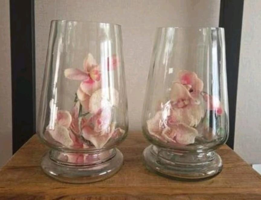 Set van 2 Riviera Maison Hurricane Vazen - 24 cm, Huis en Inrichting, Ophalen