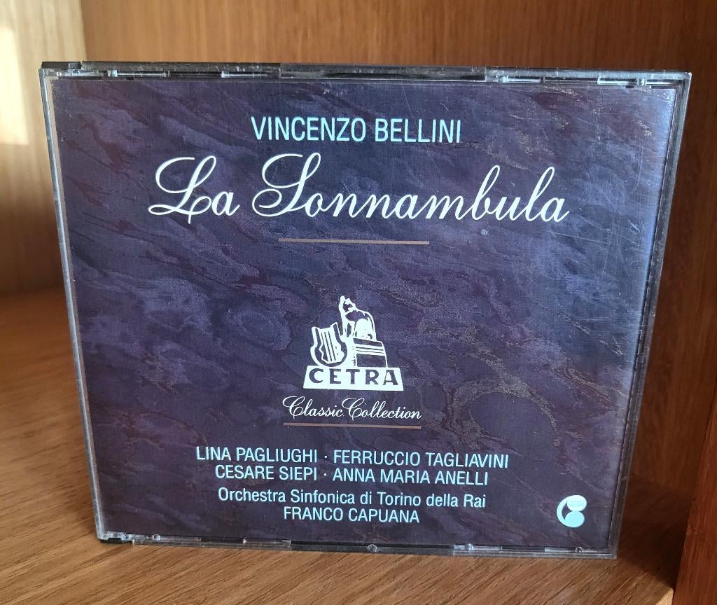 La Sonnambula - 1952 - Tagliavini, Pagliughi, Siepi - Cetra, Boxset, Opera of Operette, Ophalen of Verzenden, Zo goed als nieuw