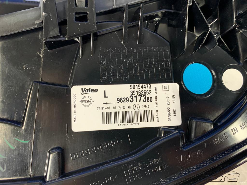 Opel corsa F achterlicht NIEUW links 9829317380 LED lamp, Info@fabrikant.eu, Fabrikant BV, Opel, Nieuw