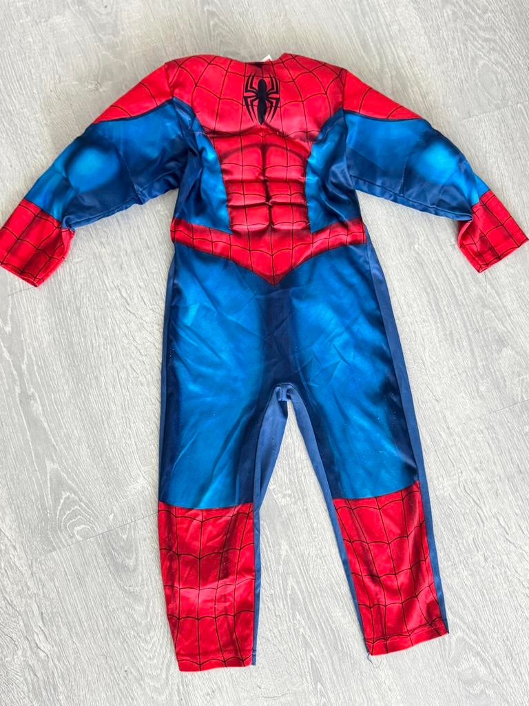 Spiderman Kostuum voor Kinderen (3-5 jaar), Ophalen of Verzenden, Gebruikt, 104 of kleiner, Jongen