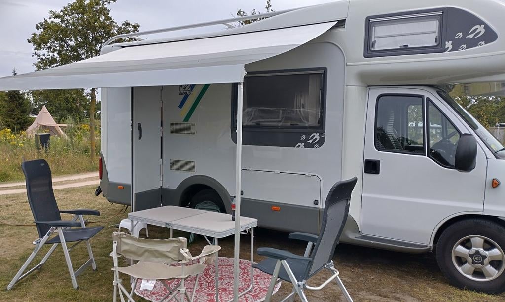 Camper Knaus Traveller, geïsoleerd, 6 ps, 2003, net gekeurd., Alkoof, Particulier, Knaus, Tot en met 5