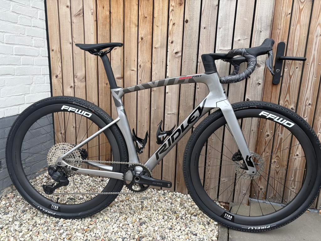 Ridley Kanzo Fast maat S Shimano GRX Di2 12s FFWD Tyro V3, Overige merken, 28 inch, Stalbergweg, Carbon
