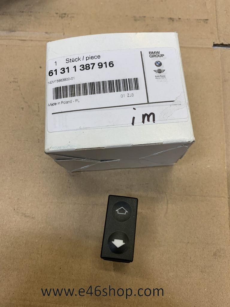 SCHUIFDAK SCHAKELAAR BMW E36 BMW Z3 OE 61311387916, -, -, Nieuw, Ophalen of Verzenden