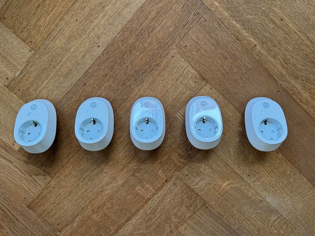 TP-Link HS100 Smart Wi-Fi Plug (5 pieces), Ophalen of Verzenden, Gebruikt, Stekker