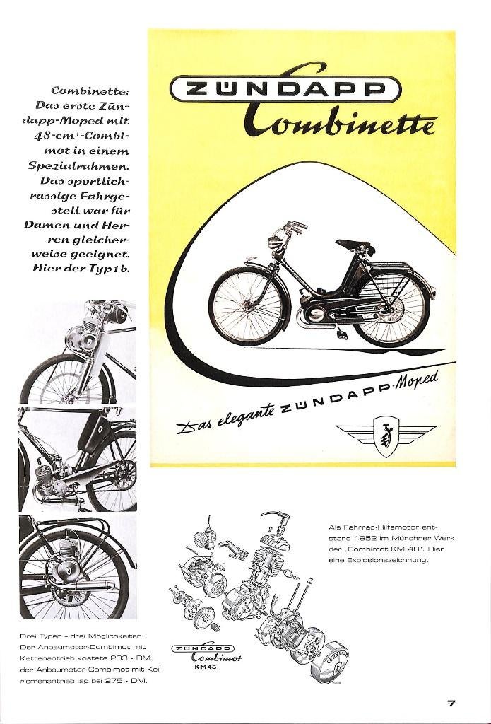 Zündapp - Modellgeschichte 1952 - 1984, Verzenden, Nieuw, Uwe Frensel, Merk of Model