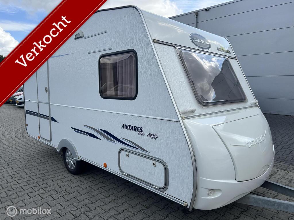 CARAVELAIR Antares luxe 400 mover voortent luifel, Caravans en Kamperen, Vast bed, Koelkast, Bedrijf, Caravelair