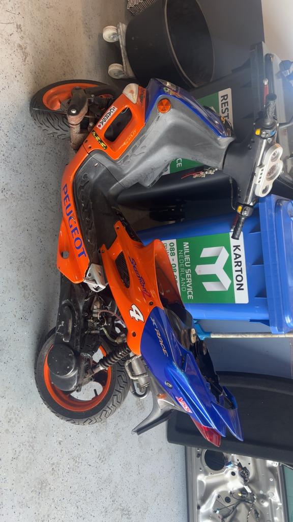 Peugeot Speedfight 2 X-Race 70cc - Unieke Scooter, Ophalen, Tweetakt, Gebruikt, Maximaal 45 km/u