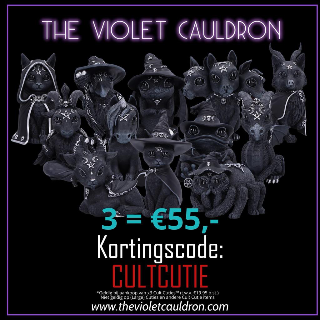 Cult Cuties Beelden - 22 verschillende, 3 voor ",55, Ophalen of Verzenden, Nieuw, Fantasy