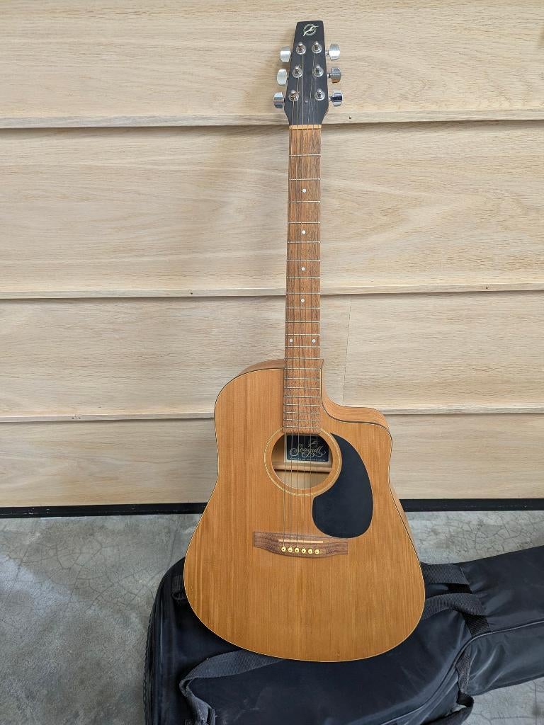 Seagull S6 CW, Muziek en Instrumenten, Snaarinstrumenten | Gitaren | Akoestisch, Ophalen, Zo goed als nieuw, Western- of Steelstringgitaar