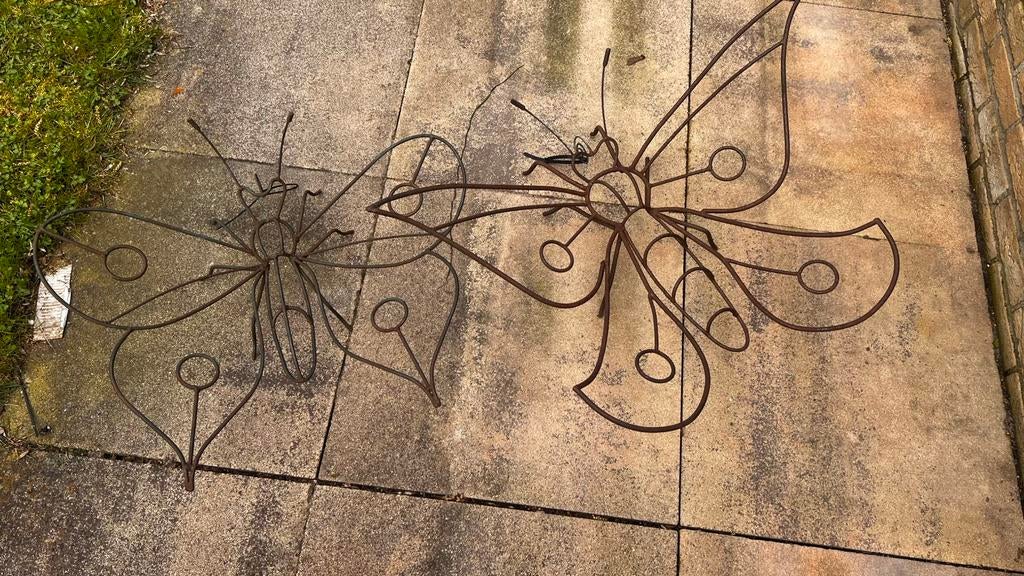 vlinders voor in de tuin, Ophalen, Gebruikt