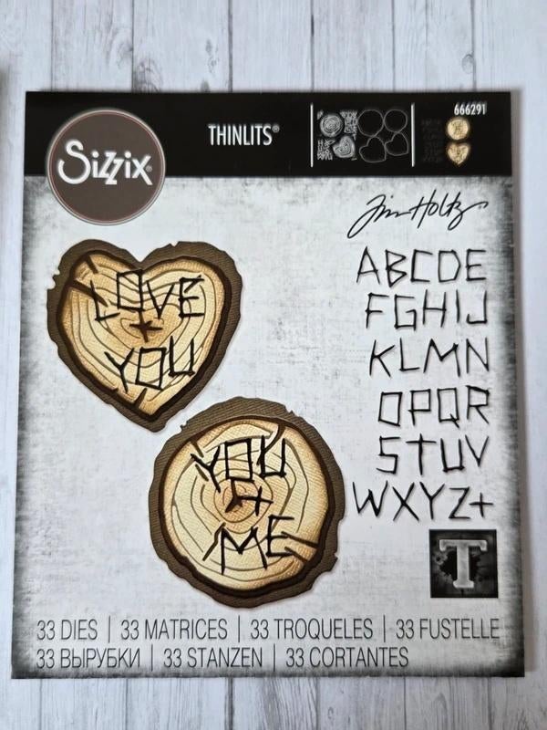 Tim Holtz - Wood Slice dies, Ophalen of Verzenden, Nieuw, Frame of Mal