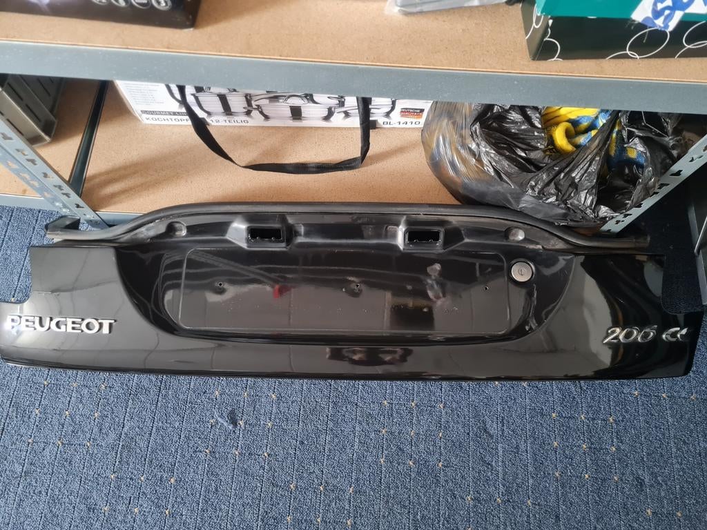Kofferklep / kentekenklep Peugeot 206cc, Ophalen of Verzenden, Peugeot