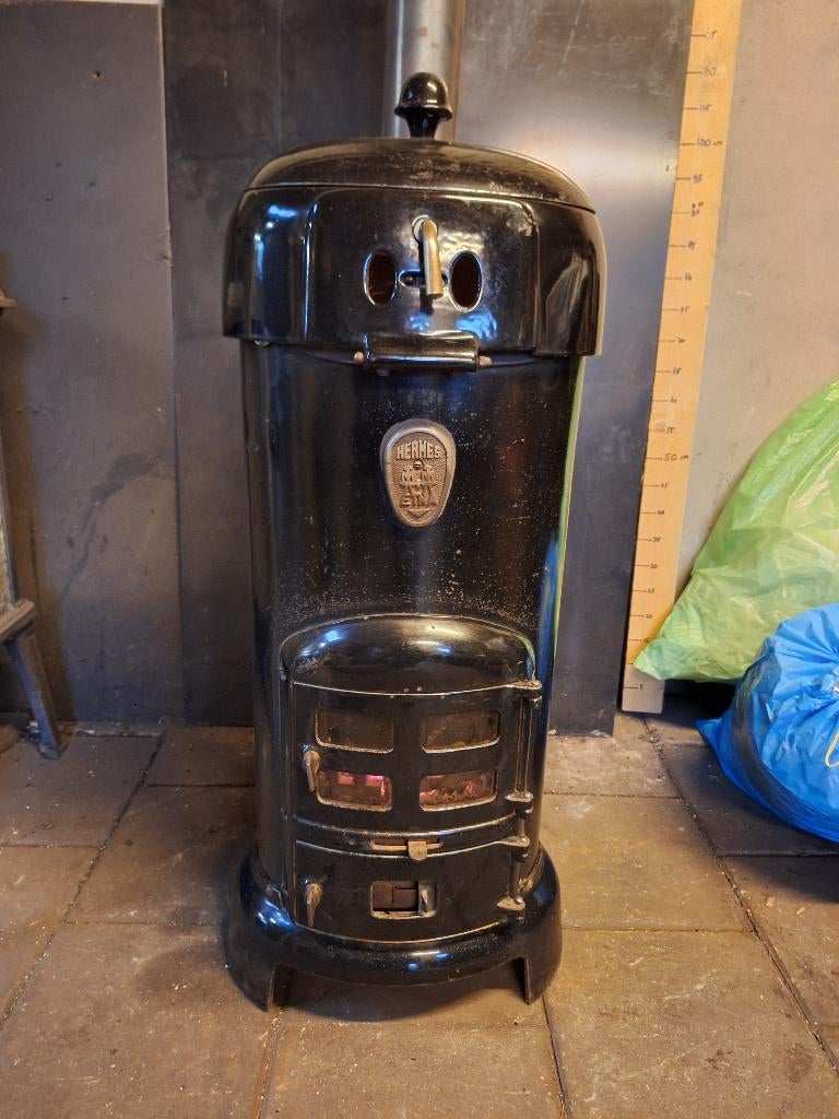 Superleuke Etna houtkachel allesbrander, Ophalen, Gebruikt, Houtkachel, Vrijstaand