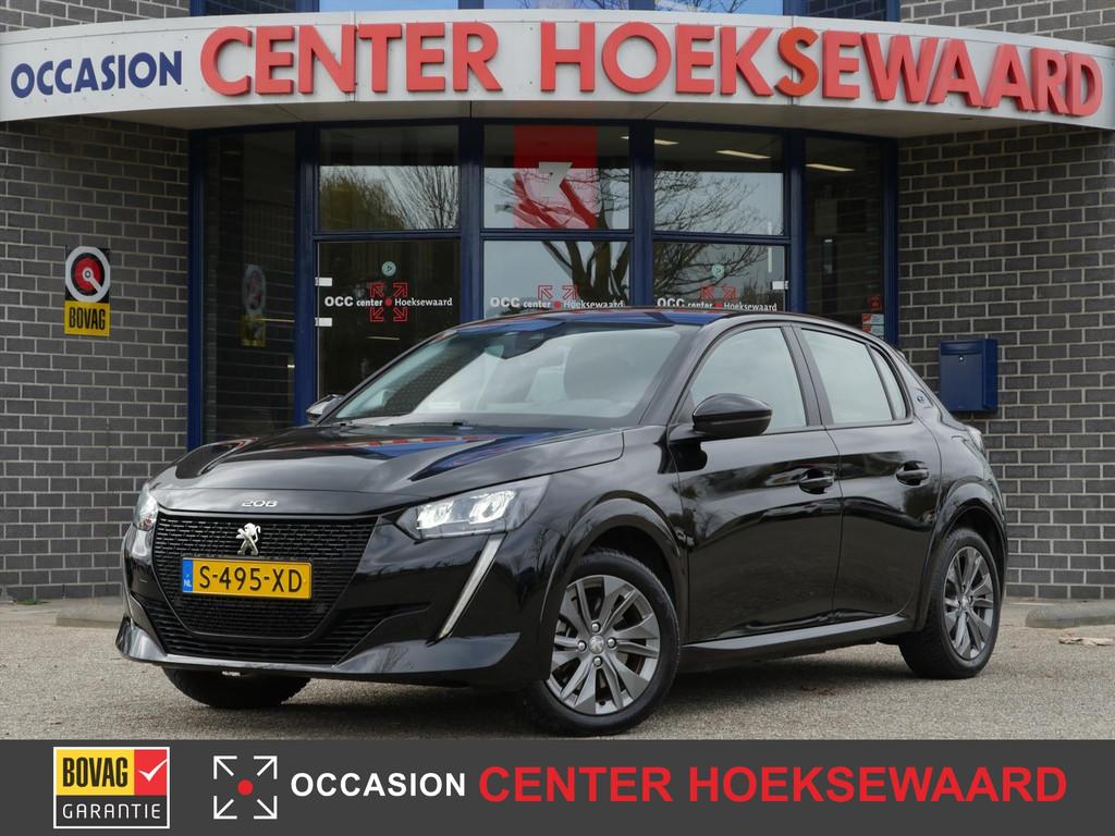PEUGEOT e-208 EV 50kWh 136pk Active Pack | 3-Fase | 3D Navi, 12 maanden, Gebruikt, Zwart, Zwart