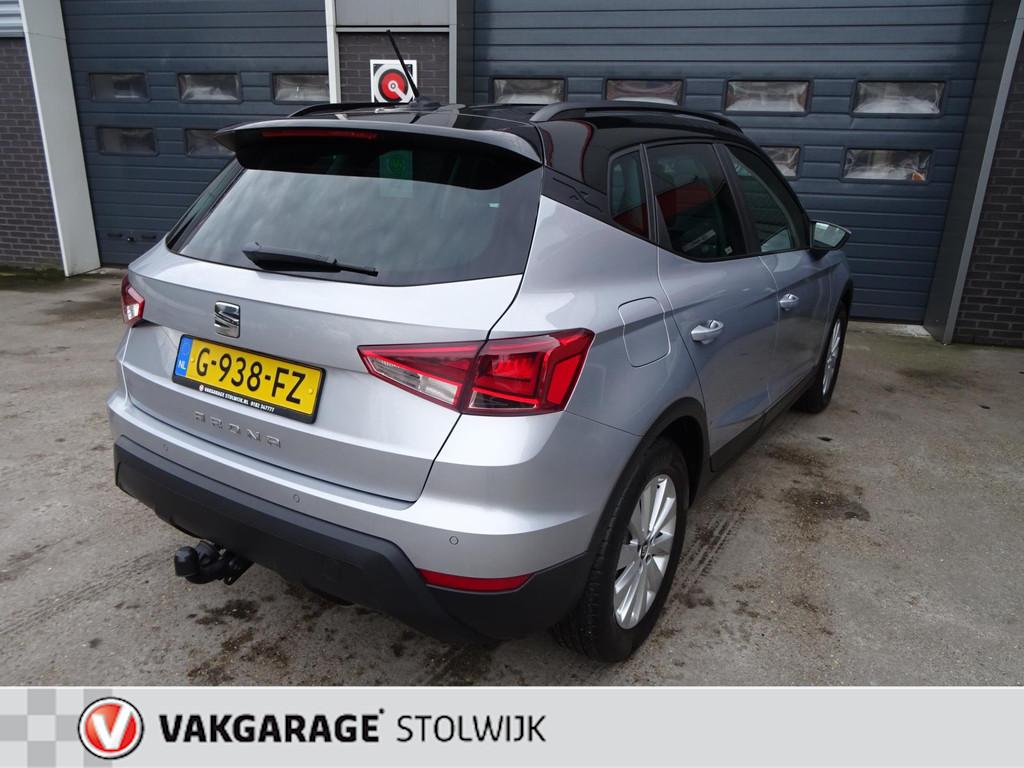 Seat Arona 1.0 TSI Style Business Intense Automaat, Trekhaak, Stof, 116 pk, 49 €/maand, Origineel Nederlands