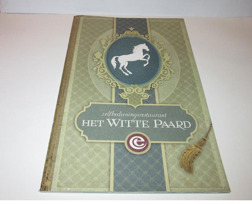 Efteling boekje zelfbedienigsrestaurant Het Witte Paard, Verzamelen, Verzenden, Zo goed als nieuw, Overige typen