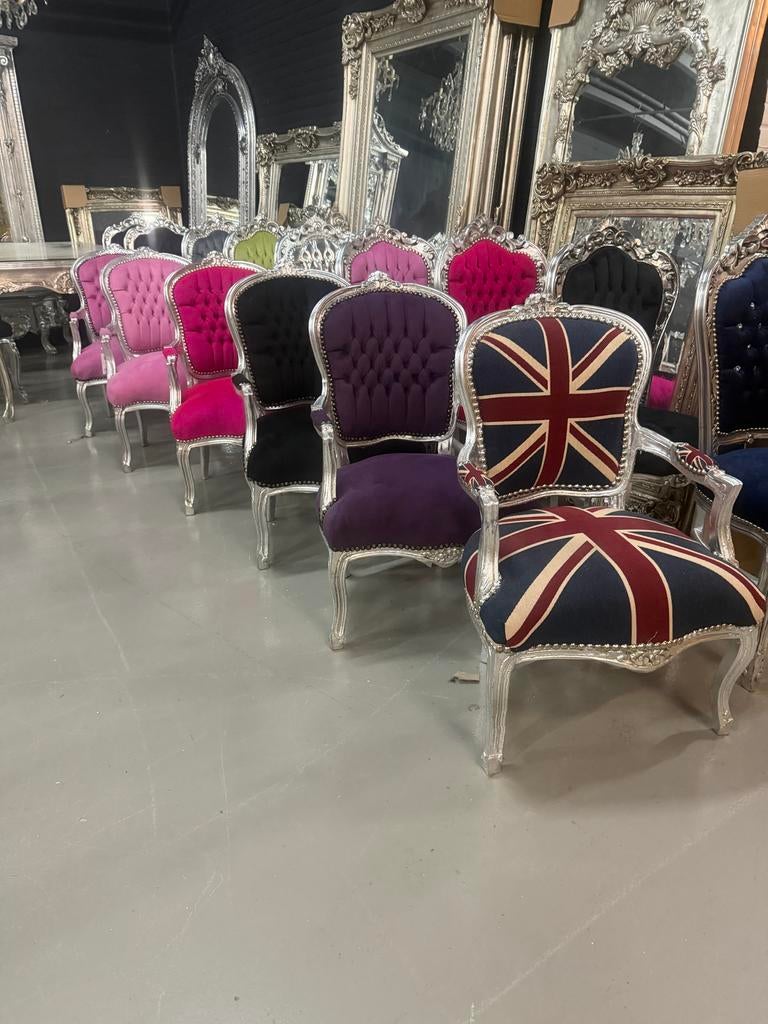 Barok Stoel - Diverse Kleuren en Stijlen, Huis en Inrichting, Stoelen, Overige kleuren, Nieuw, Ophalen of Verzenden, Eén