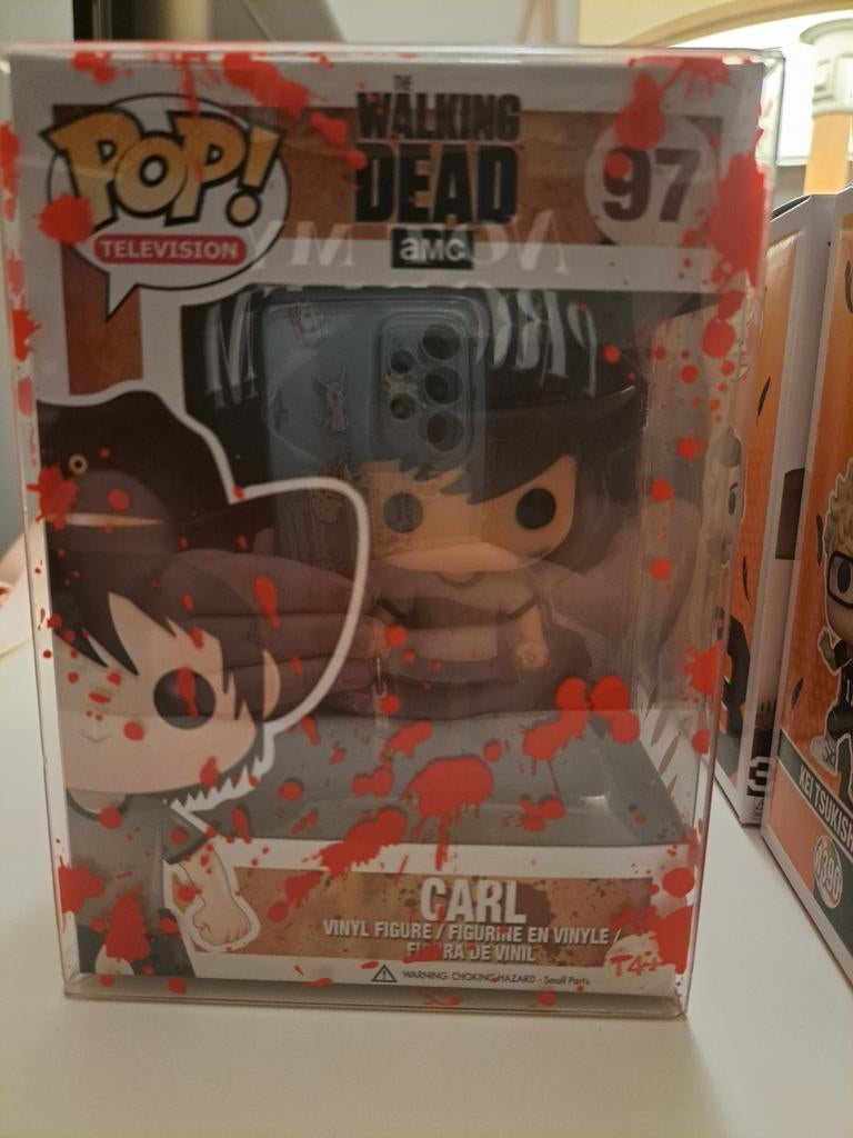 Funko Pop! The Walking Dead Carl #97, Verzamelen, Poppetjes en Figuurtjes, Ophalen of Verzenden, Zo goed als nieuw