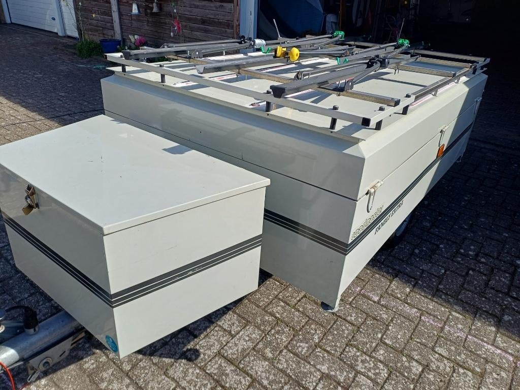 Bagagewagen met fietsendragers, Auto diversen, Aanhangers en Bagagewagens, Ophalen, Gebruikt