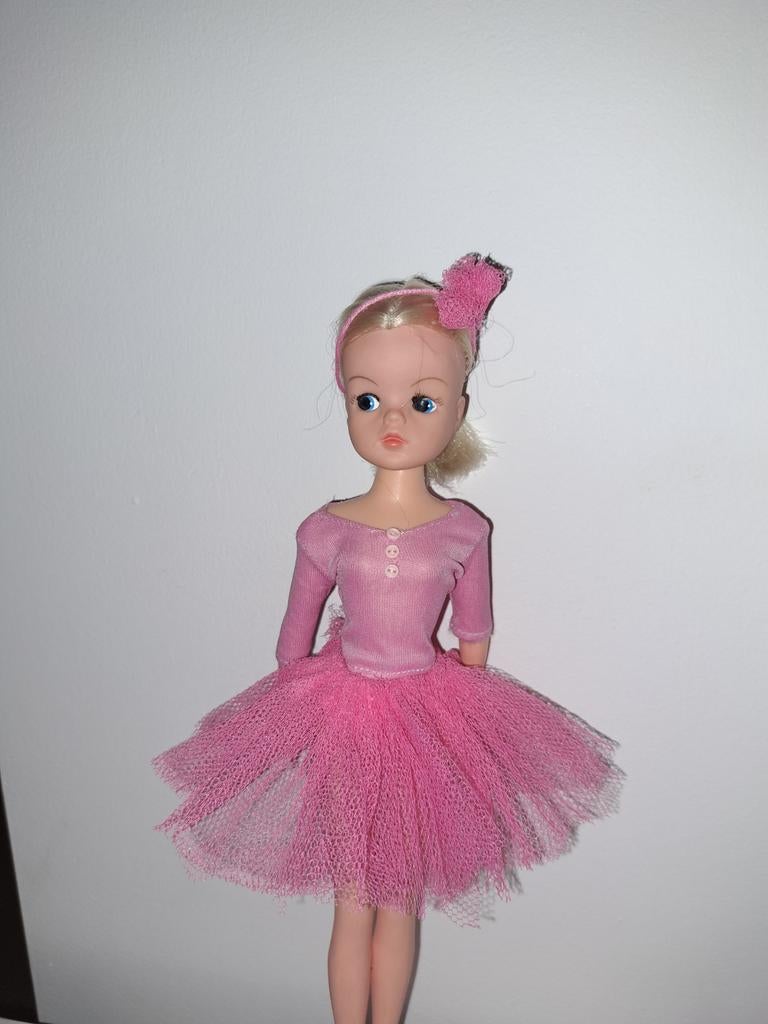 Ballerina 3 delige outfit voor barbie sindy fleur excl pop, Ophalen of Verzenden, Gebruikt, Kleertjes