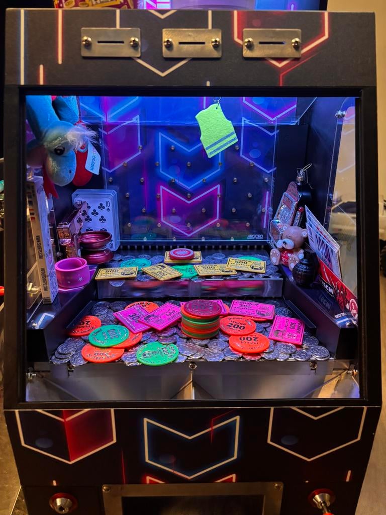 Coin pusher 365, Ophalen, Zo goed als nieuw