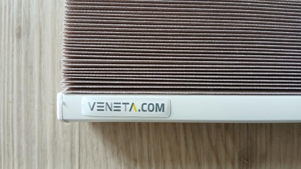VENETA PLISSE GORDIJN, Huis en Inrichting, MODERN, 100 tot 150 cm, 200 cm of meer, Nieuw
