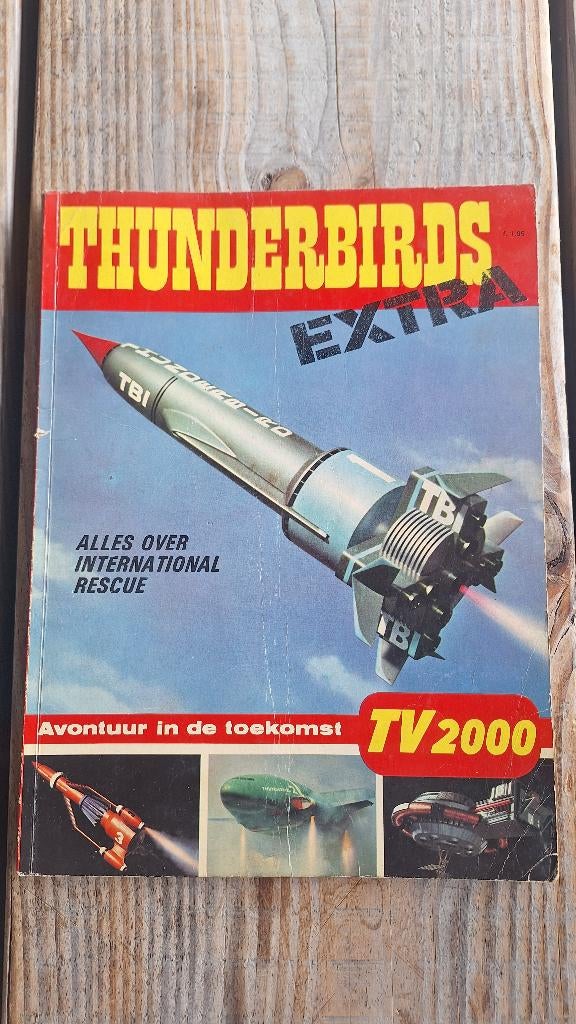 thunderbirds tv 2000 boekje tijdschrift stripverhaal 1966, Verzamelen, Gebruikt, ., Ophalen of Verzenden, .