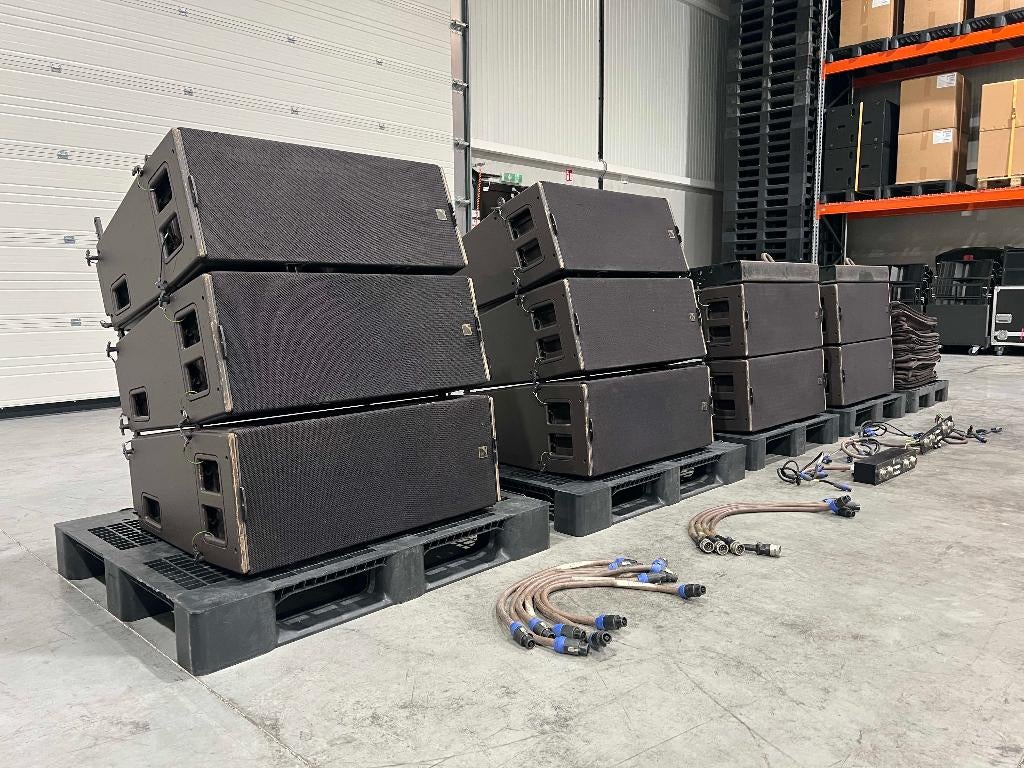 10x L-Acoustics KUDO line array 140dB + 2x K-BUMP, Overige merken, Gebruikt, Ophalen of Verzenden, 120 watt of meer