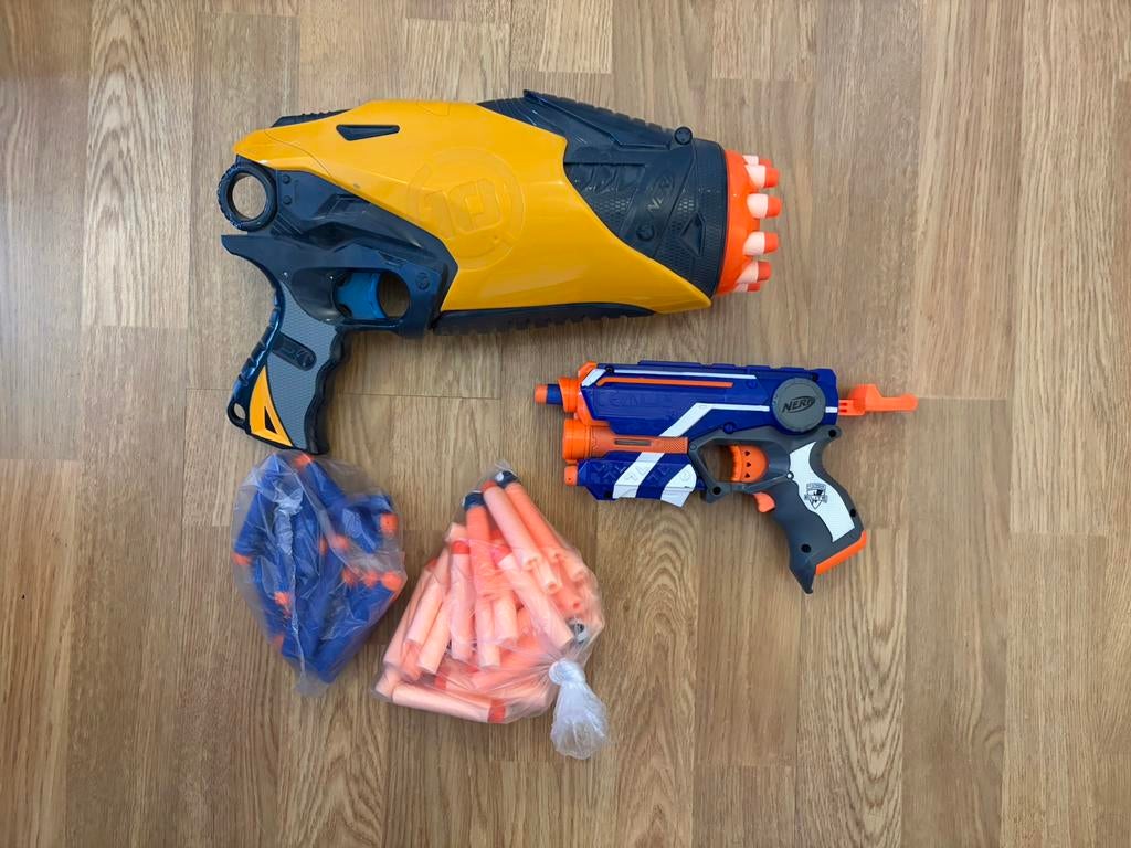 Nerf pistolen, Ophalen, Zo goed als nieuw